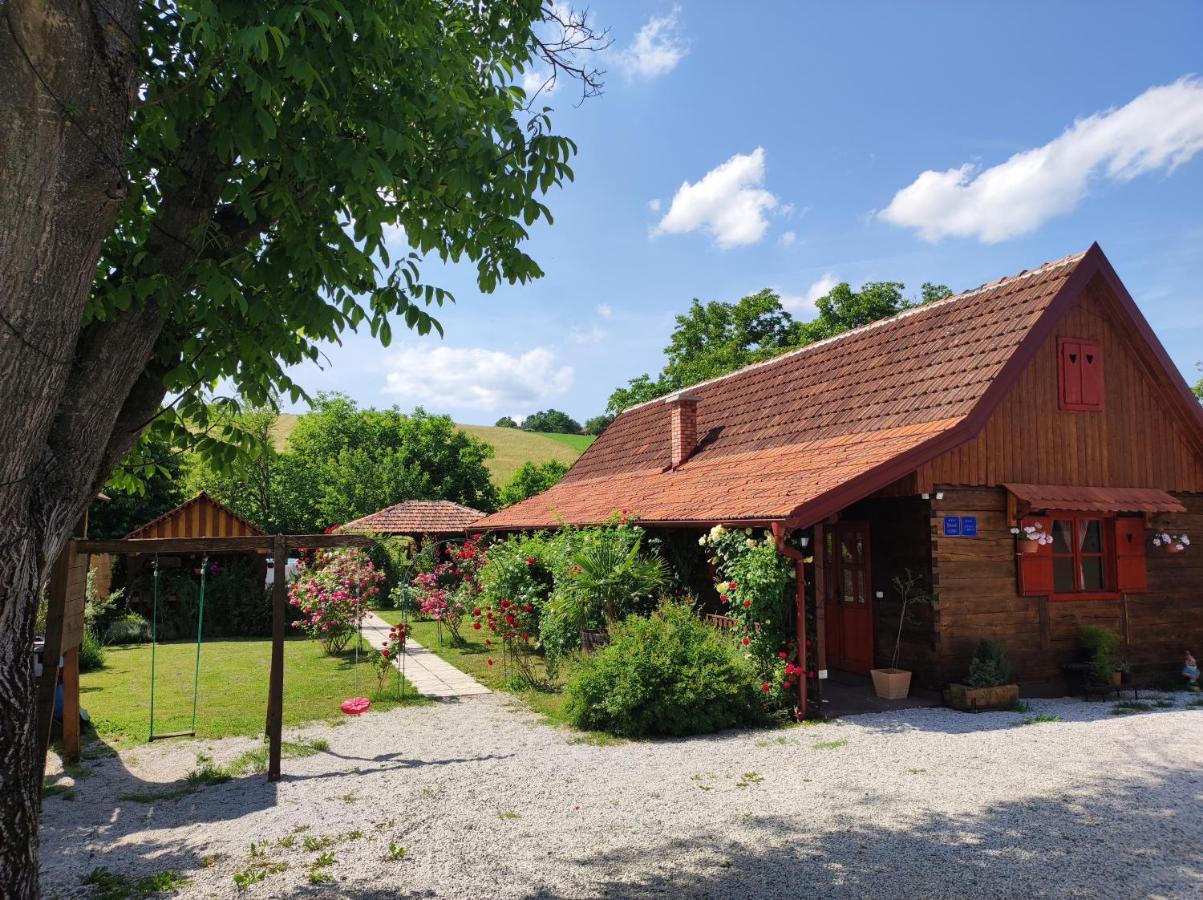 Pod Orehom Drvena Kuca I Sauna Hotel Krapina Bagian luar foto