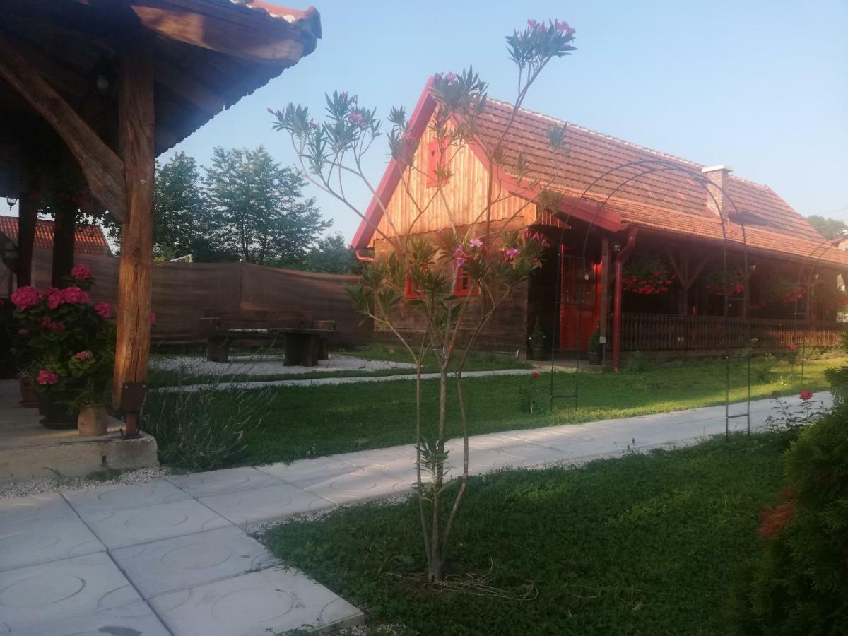 Pod Orehom Drvena Kuca I Sauna Hotel Krapina Bagian luar foto